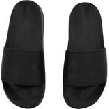 Sun68 - Heren Slippers - Zwart - Rubber