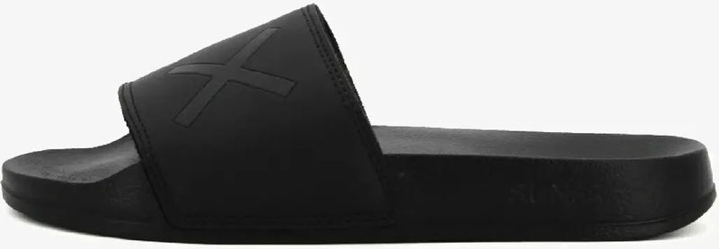 Sun68 - Heren Slippers - Zwart - Rubber