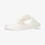 Sun68 - Witte Slippers - Rubber - Roze Logo
