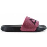 Sun68 - Logo Slippers - Roze - 100% Polyurethaan