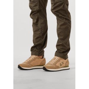 Sun 68 - Tom Solid - Sneakers - Beige - Stof en Suède