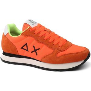 Sun68 Sneaker Tom Fluo Solid Arancio Oranje - Maat 42 - Heren - Sneakers