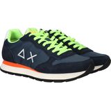 Sun68 - Blauwe Lage Sneakers voor Heren