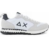 SUN68 - Tom Snake - Sneakers - Wit - Leer - Textiel