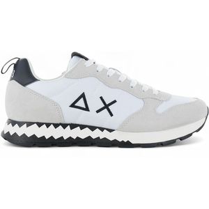SUN68 - Tom Snake - Sneakers - Wit - Leer - Textiel