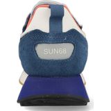 Sun68 - Veelkleurig - Suède - Outdoor Sneakers in Donkerblauw