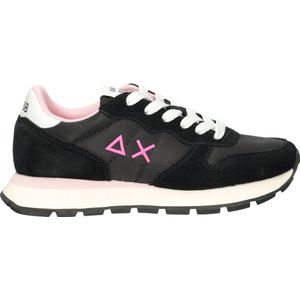 Sun 68 - Ally Solid Nylon - Dames Sneaker - Zwart - Nylon