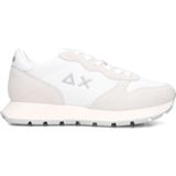 Sun68 Ally Glitter Sneakers - Dames - Wit - Glitterdetails - Rubberen Zool