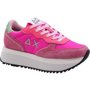 Sun68 - Ally - Sneakers - Roze - Fuchsia - Dames