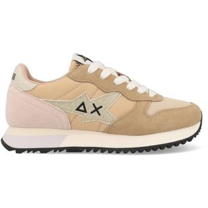 SUN68 - Stargirl Glitter Logo - Sneakers - Beige