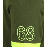 Sun68 - Poloshirt - Groen - Logo Fluo Army