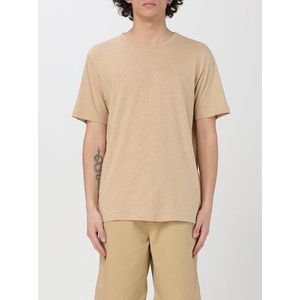 Sun68, Heren, Tops, Beige, Maat: XL Linnen,