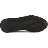 Giorgio sneakers bruin effen leer veters