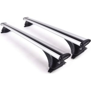 Dakdragers geschikt voor de Skoda SuperB SW vanaf 2016 - Aluminium - Hoog laadvermogen 100kg - Wingbar - Zilver - Merk Farad