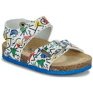 Primigi Birky, lage sandalen voor kinderen en jongens, Wit veelkleurig