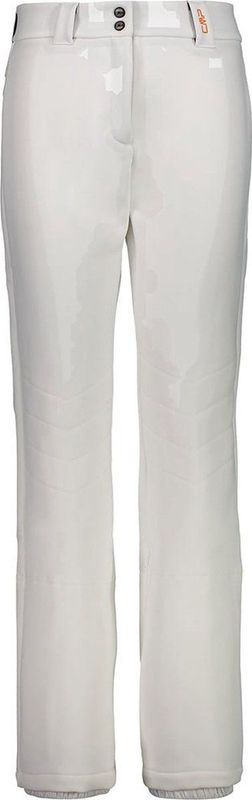 CMP Woman Long Pant With Inner Gaiter - Bianco - Wintersport - Gevoerde broeken - Skibroeken