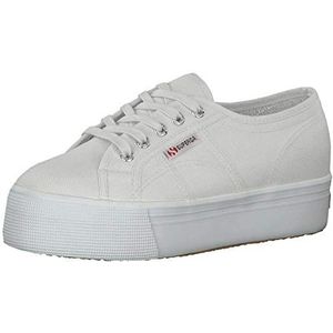 Superga 2790acotw Linea Up and Down Sneakers voor dames, Grijs Grijs Seashell, 37 EU