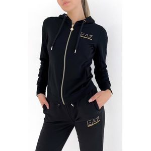 Emporio Armani - EA7 Evolution Tracksuit - Trainingspak - Zwart - Polyester