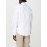 Armani Exchange - Overhemd - Wit - Katoen - Slanke Pasvorm