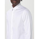 Armani Exchange - Overhemd - Wit - Katoen - Slanke Pasvorm