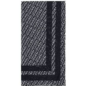 ARMANI EXCHANGE stola, Zwart/Wit, Eén maat