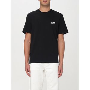 Golden Goose - T-shirt - Zwart - Sterlogo-print - 100% Katoen
