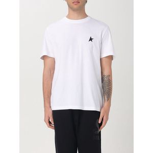 Golden Goose - One Star-logo T-shirt - Wit - Katoen - Korte Mouwen