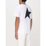 Golden Goose - Regular - T-Shirt - Wit - Katoen - Ronde Hals - Korte Mouwen