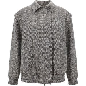 Golden Goose - Licht Jasje - Grijs - Wolmix