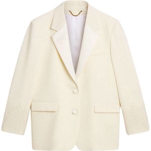 Golden Goose, Dames, Jassen, Beige, Maat: 3XS