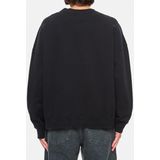 Golden Goose, Heren, Sweatshirts & Hoodies, Zwart, Maat: XL Katoen,