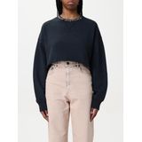 Golden Goose - Zwarte Trui - Katoen - Kristallen Versiering