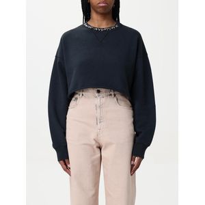 Golden Goose - Zwarte Trui - Katoen - Kristallen Versiering