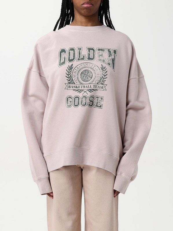 Golden Goose - Rose Sweatshirt - Roze - Katoen