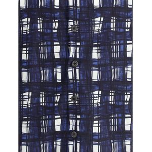 Prada, Heren, Overhemden, Veelkleurig, Maat: XL Katoen,