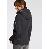 CMP Softshelljacke "WOMAN JACKET ZIP HOOD", (1 St.), Wärmend & wind- & wasserabweisend