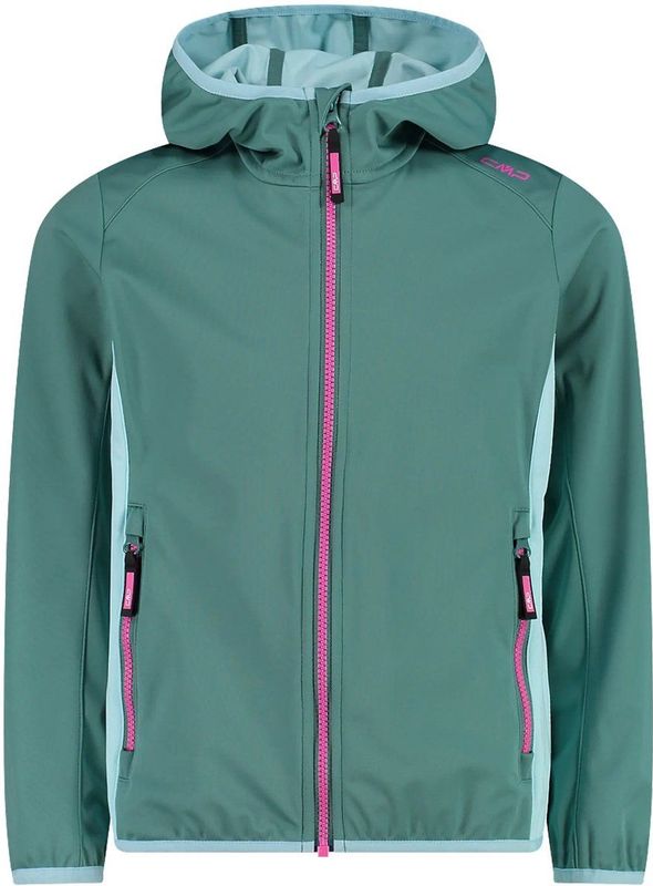 CMP - Meisjesjack - Lichte Softshell - Winddicht - Met Vaste Capuchon
