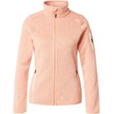 Functionele Fleece Jas - Mélange - Rechte Zoom - Lange Mouw