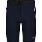 CMP - Afritsbroek - Zwart/Blauw - Stretch Zip Off Pant