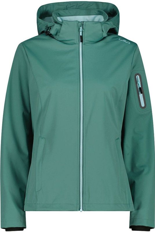 Cmp - Light 39a5016 Softshelljack - Zwart - 100% Polyester