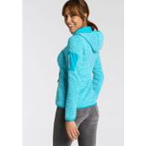 CMP Gebreid fleecejack KNITTED MELANGE HOODY WOMAN HOODY (1 stuk)