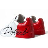 Dolce & Gabbana - Portofino Sneakers - Wit - Leer
