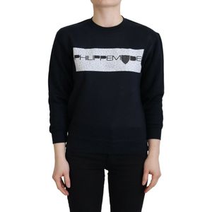 Philippe Model - Graphic Print Sweatshirt - Zwart - Sweater