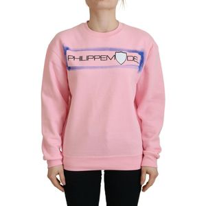 Philippe Model - Crew Neck Sweatshirt - Roze - Long Sleeve Pullover