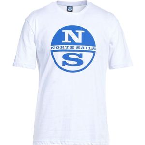North Sails - Logo Tee - T-shirt - Wit
