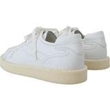 Prachtige Leren Lage Oxford-Sneakers