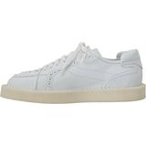 Prachtige Leren Lage Oxford-Sneakers