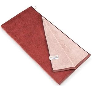 Bassetti New Shades 9327871 douchehanddoek, 100% katoen, terracotta, R1, 70 x 140 cm