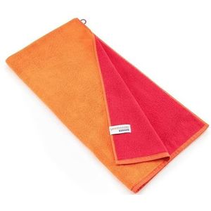 Bassetti New Shades badhanddoek 100% katoen in de kleur mandarijn O2, afmetingen: 70x140 cm - 9327876