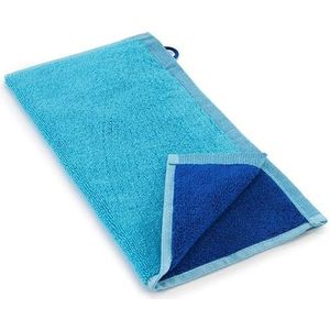 Bassetti New Shades 9328124 handdoek, 100% katoen, T1, 30 x 30 cm, turquoise